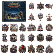 🎄🇺🇸 Patriotic Christmas Ornament Advent Calendar