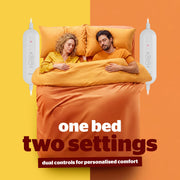 Silentnight Dual Control Electric Blanket, Double Bed, 137x150cm | Heated Electric Underblanket, Bed Warmer Sheet, 4 Heat Settings, Easy Fit Straps, Machine Washable