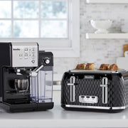 Breville Curve 4 Slice Toaster with High Lift & Wide Slots | Black & Chrome [VTT786]