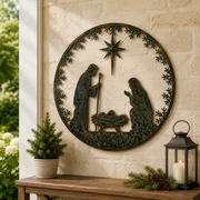 💥 LAST DAY 50% OFF✨--🎄✨ Nativity Scene Christmas Wall Decor for Holiday Faith 🙏
