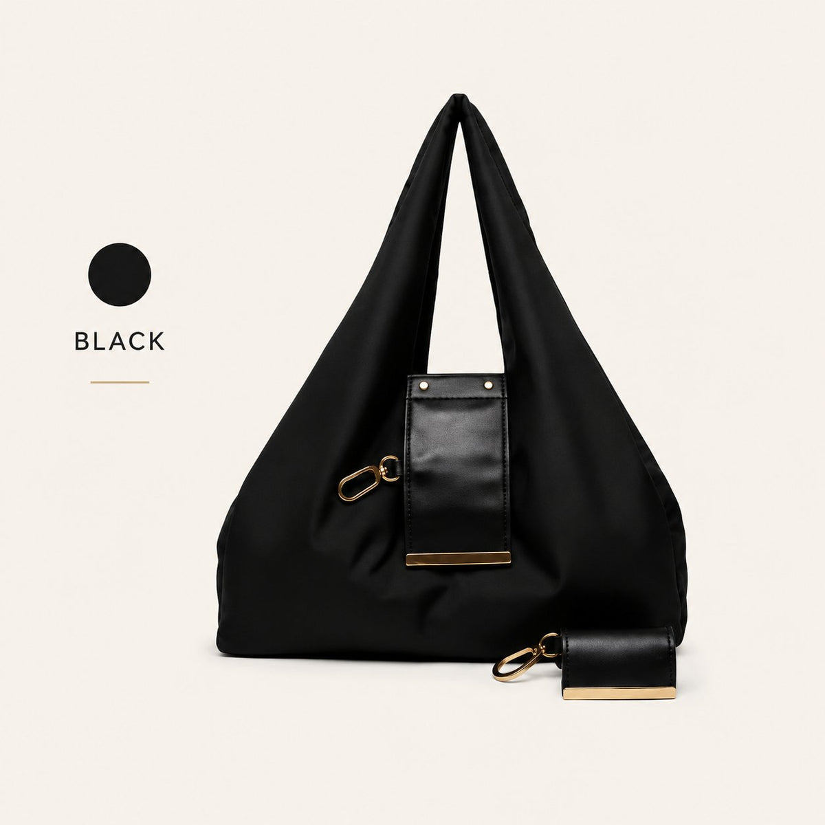 👜 2-in-1 Transformable Charm Tote Bag – Compact Keychain to Spacious Everyday Bag
