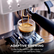 Ninja Luxe Premier 3-in-1 Coffee Machine, Silver ES601UK | Cappuccino, Cold Brew & Espresso Maker With Built in Bean Grinder & Milk Frother, Easy to Use, 4 Automated Froth Presets