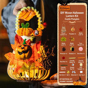 ⏰Last day Promotion 🔥-🎃 DIY Light-Up Halloween Trick-or-Treat Basket Kit for a Fun & Spooky Night ✨