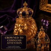 👑Crown 87th Anniversary Royal Lion Whiskey Bottle