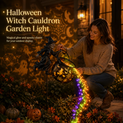 💥 LAST DAY 50% OFF✨--🧙‍♀️✨ Halloween Witch Cauldron Light – Spooky Garden Glow for a Magical Night 🎃🕯️