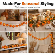✨LAST DAY SPECIAL 50% OFF! 🎃Artificial Marigold Flower LED String Lights