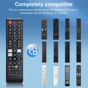 【Pack of 2】 New Universal Remote for All Samsung TV Remote, Replacement Compatible for All Samsung Smart TV, LED, LCD, HDTV, 3D, Series TV