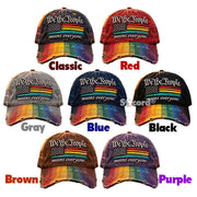 🌈Rainbow Freedom Pride Distressed Cap