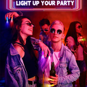 🔥Hot Sale 50% OFF🔥 Mini Colorful LED Finger Lights – Party Glow Finger Flashlights with Elastic Band