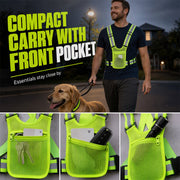⏳Time-Limited Special⏰High Visibility Reflective Vest Adjustable Safety Running Gear with Pocket